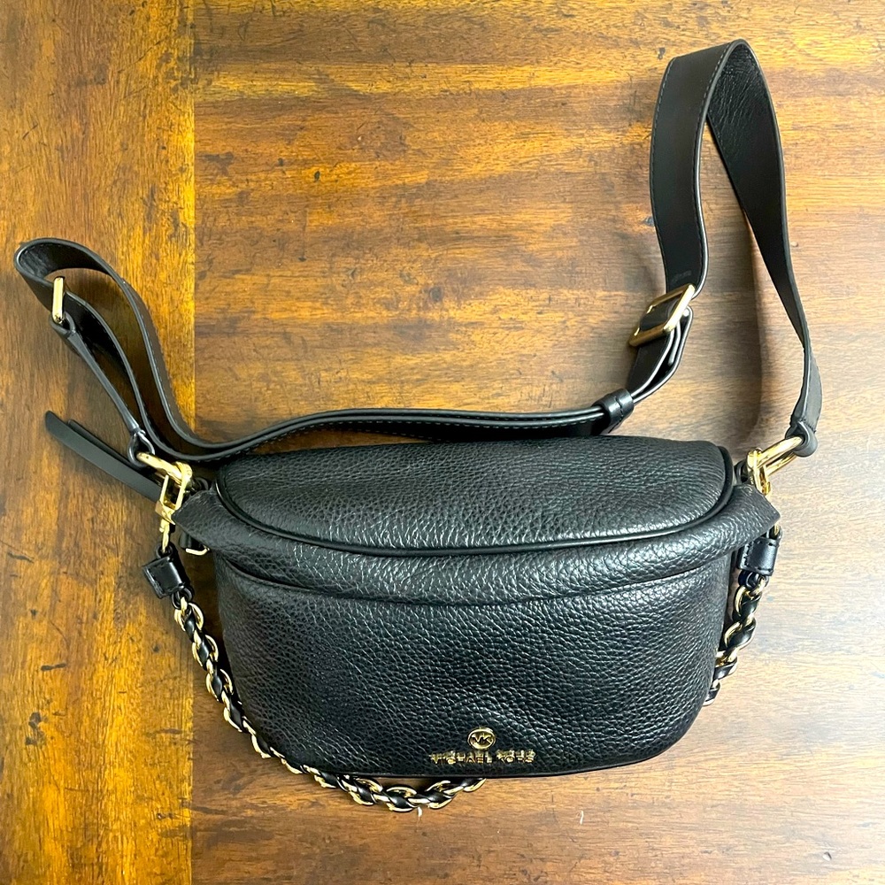 Michael Kors Slater Extra-Small Pebbled Leather Sling Pack